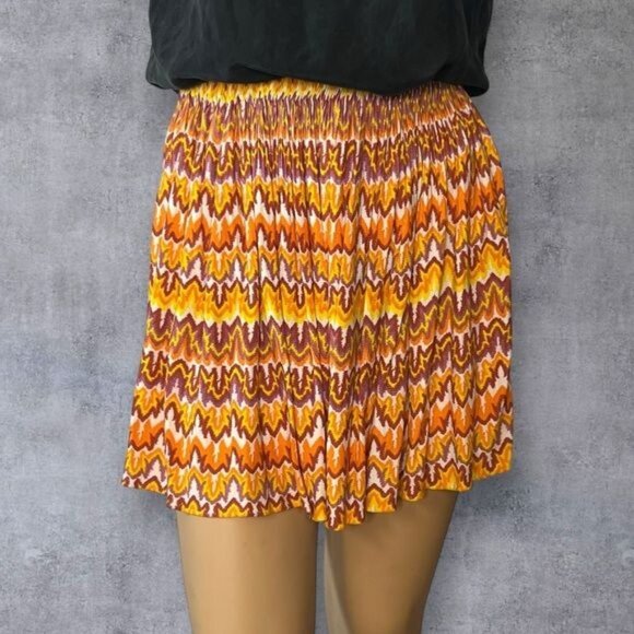 70s Vintage Handmade Elastic Waist Skirt – Size Small - Picture 2 of 5